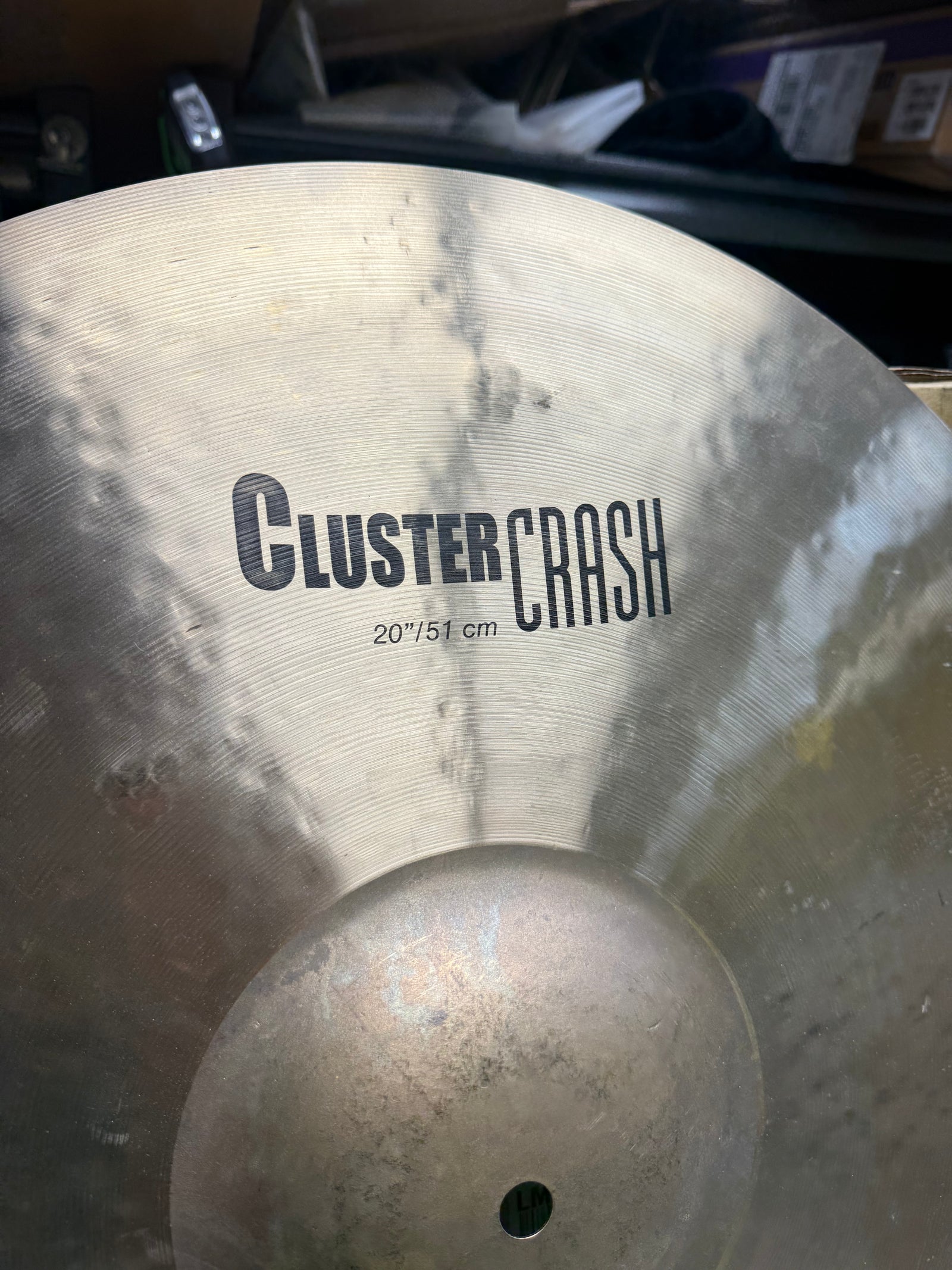 Zildjian 20” K cluster crash cymbal