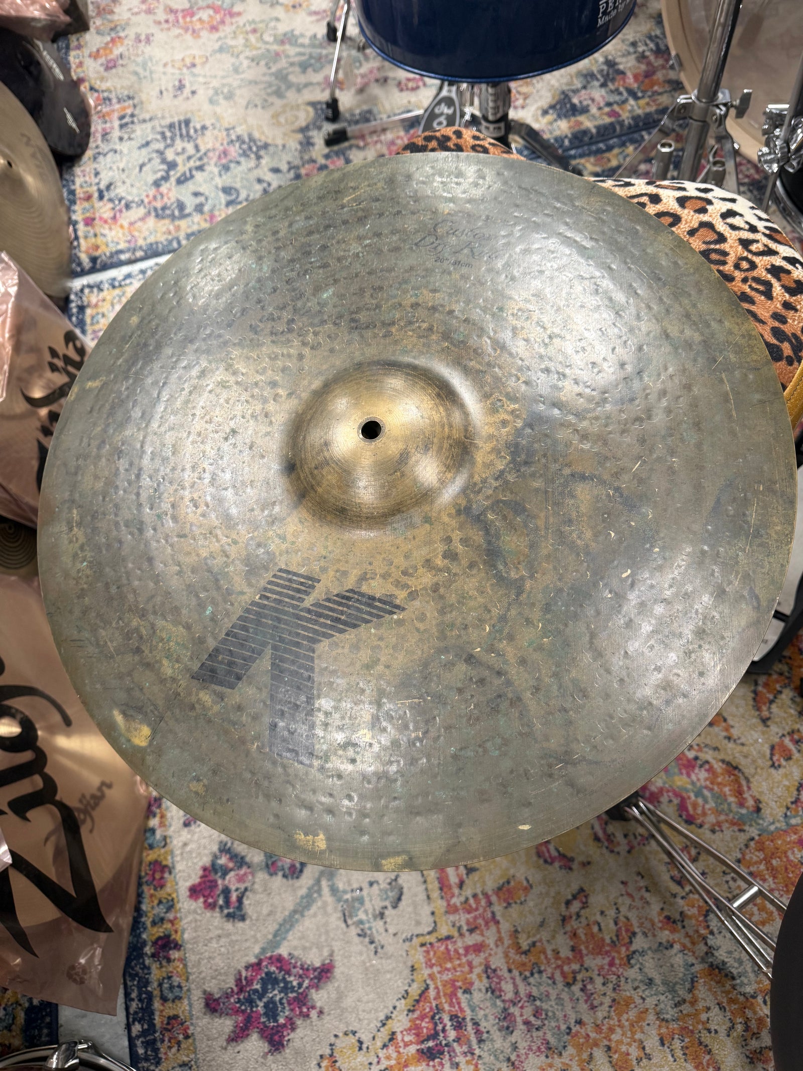 Zildjian 20” K Custom Dry Ride Cymbal