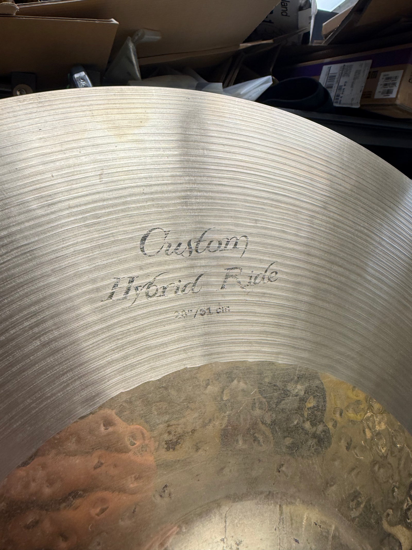 Zildjian 20” K Custom Hybrid Ride Cymbal
