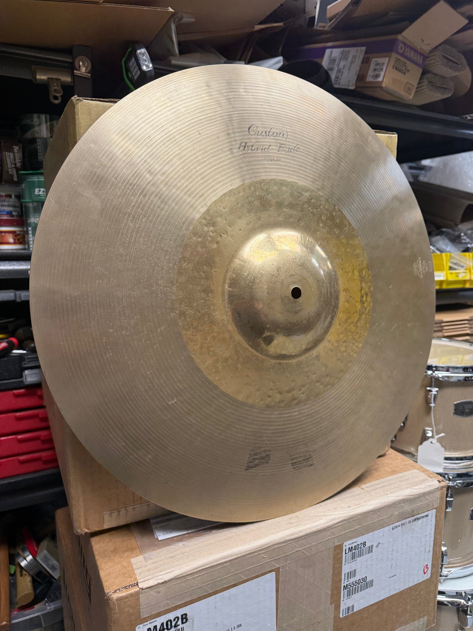 Zildjian 20” K Custom Hybrid Ride Cymbal