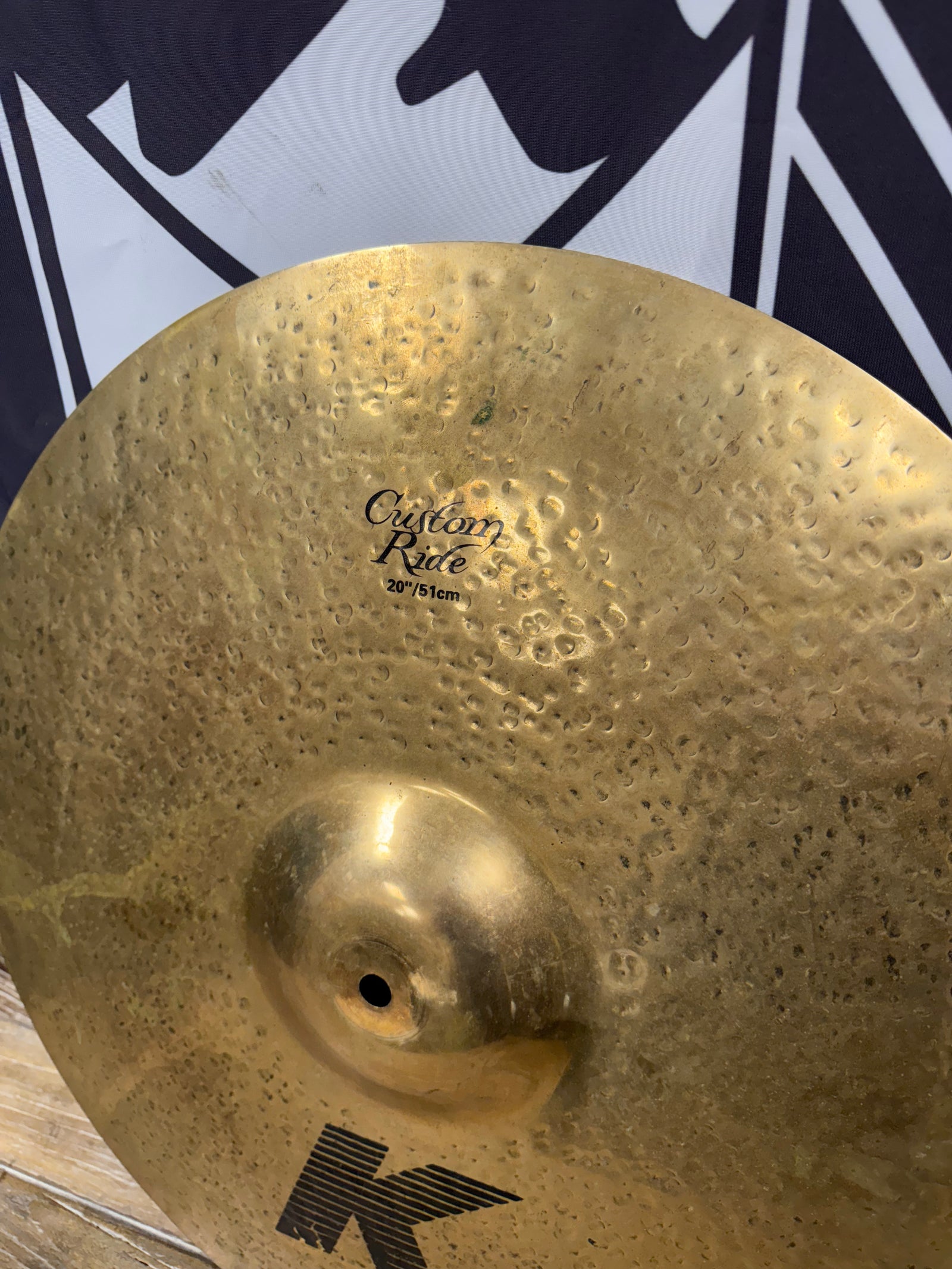 Zildjian 20” K Custom Ride Cymbal