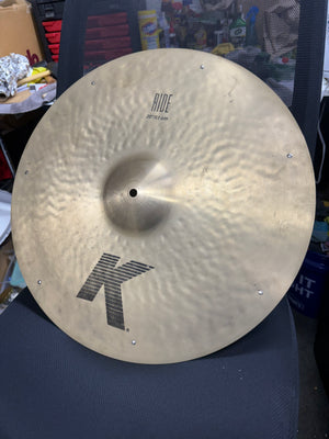 Zildjian 20” K Ride Cymbal With Rivets