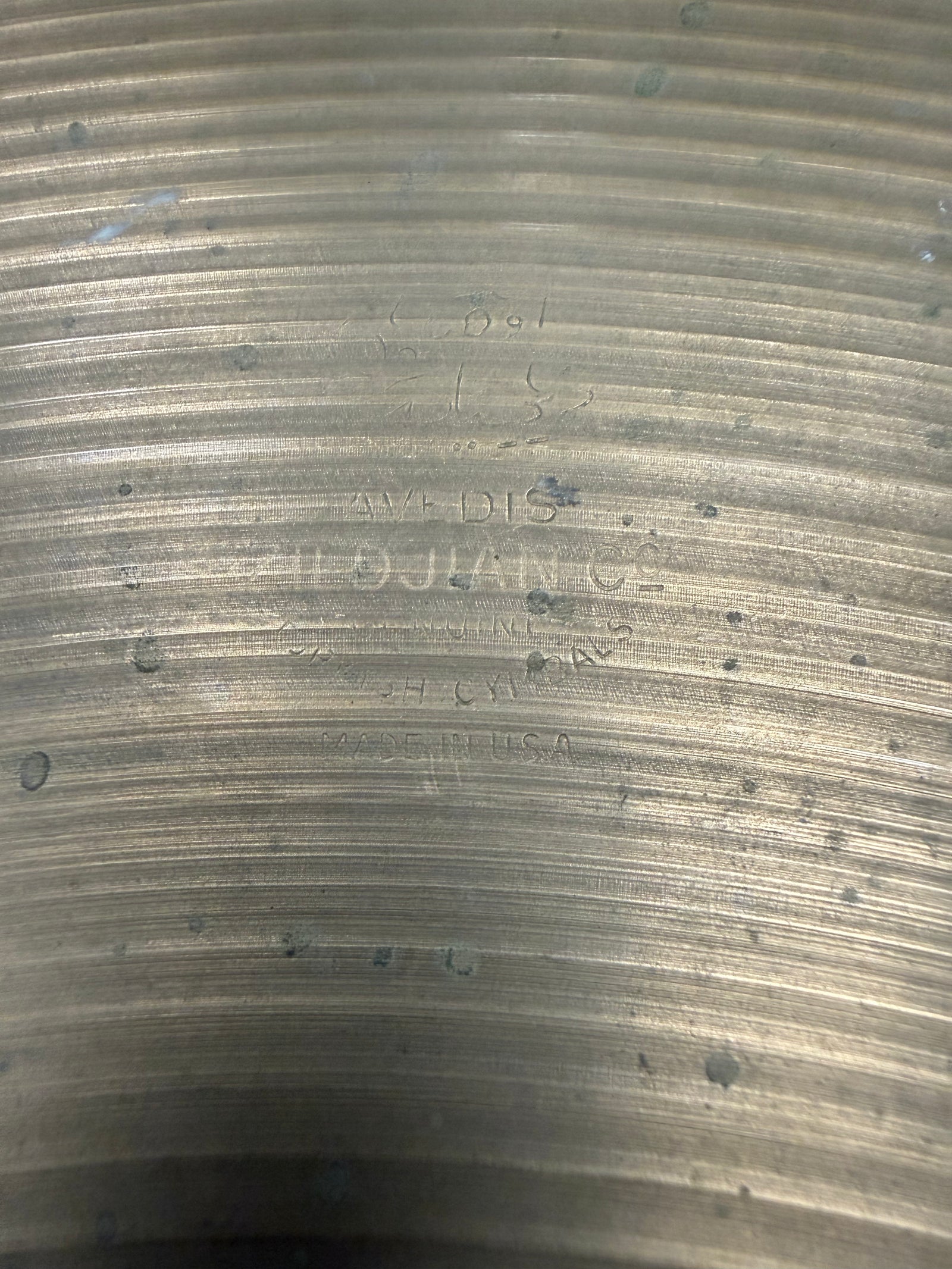 Zildjian 20” Medium Ride Artist Owned