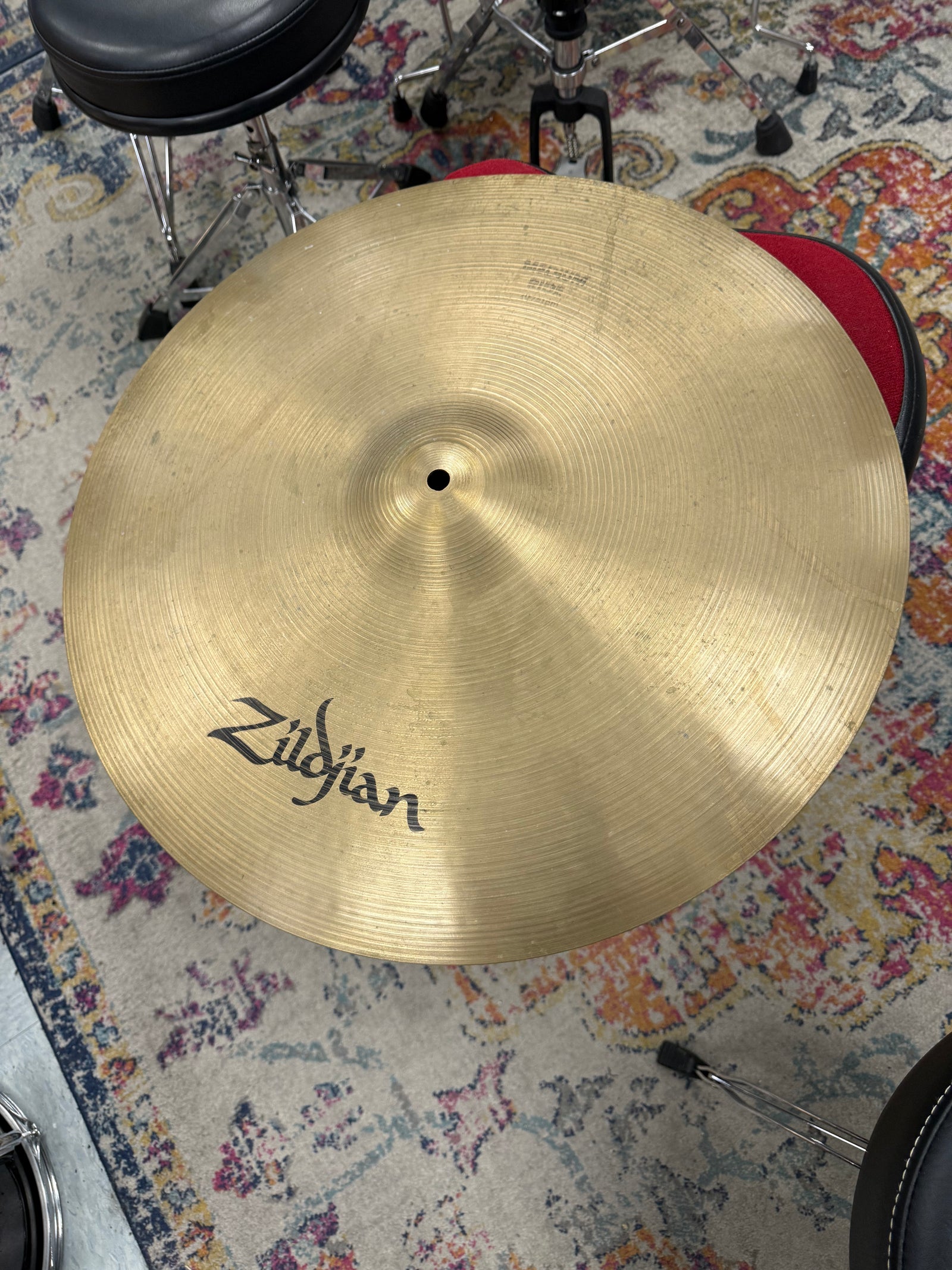 Zildjian 20” medium Ride Cymbal Artist Owned 2498