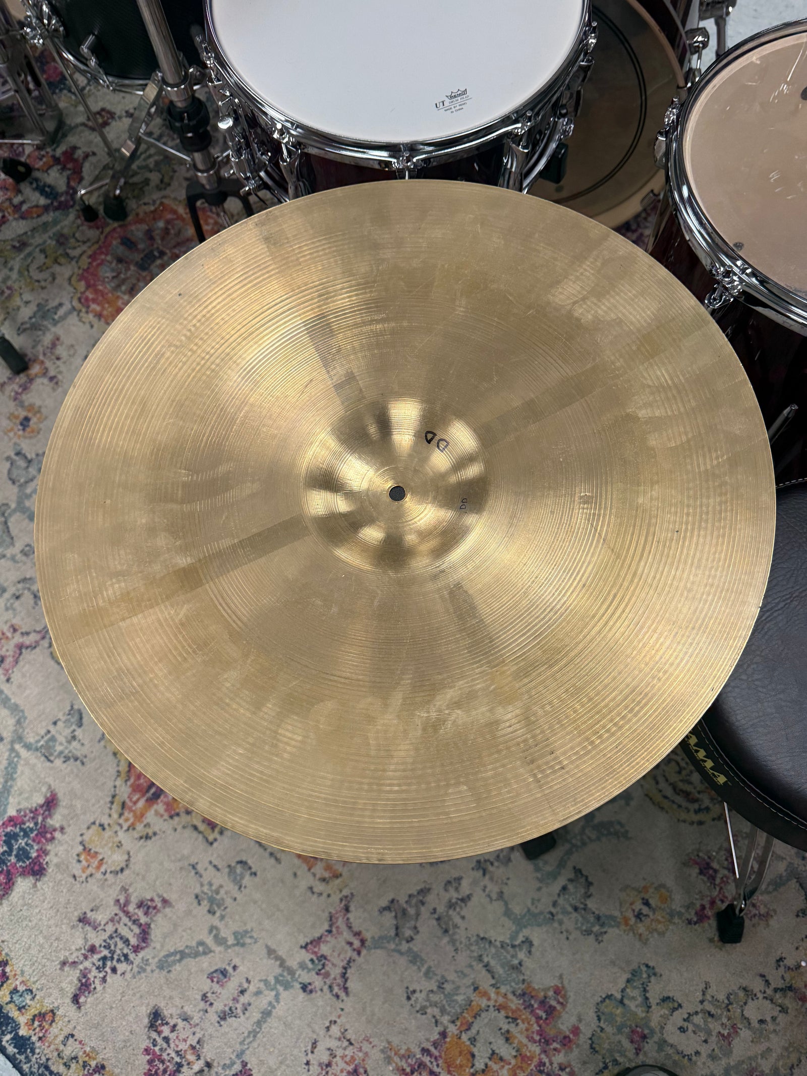 Zildjian 20” Ride Cymbal Artist Owned 1896