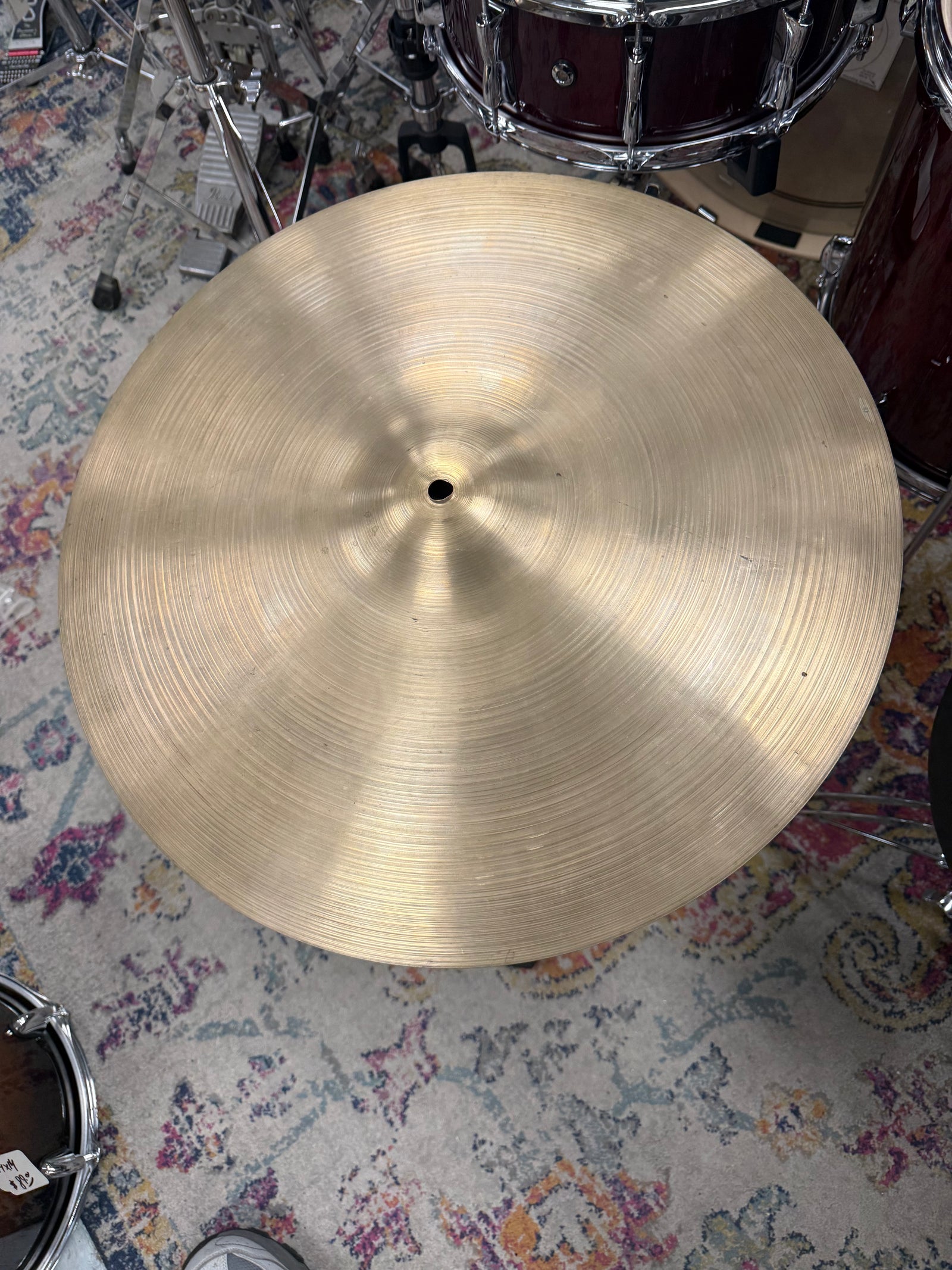 Zildjian 20” Ride Cymbal Artist Owned 2094