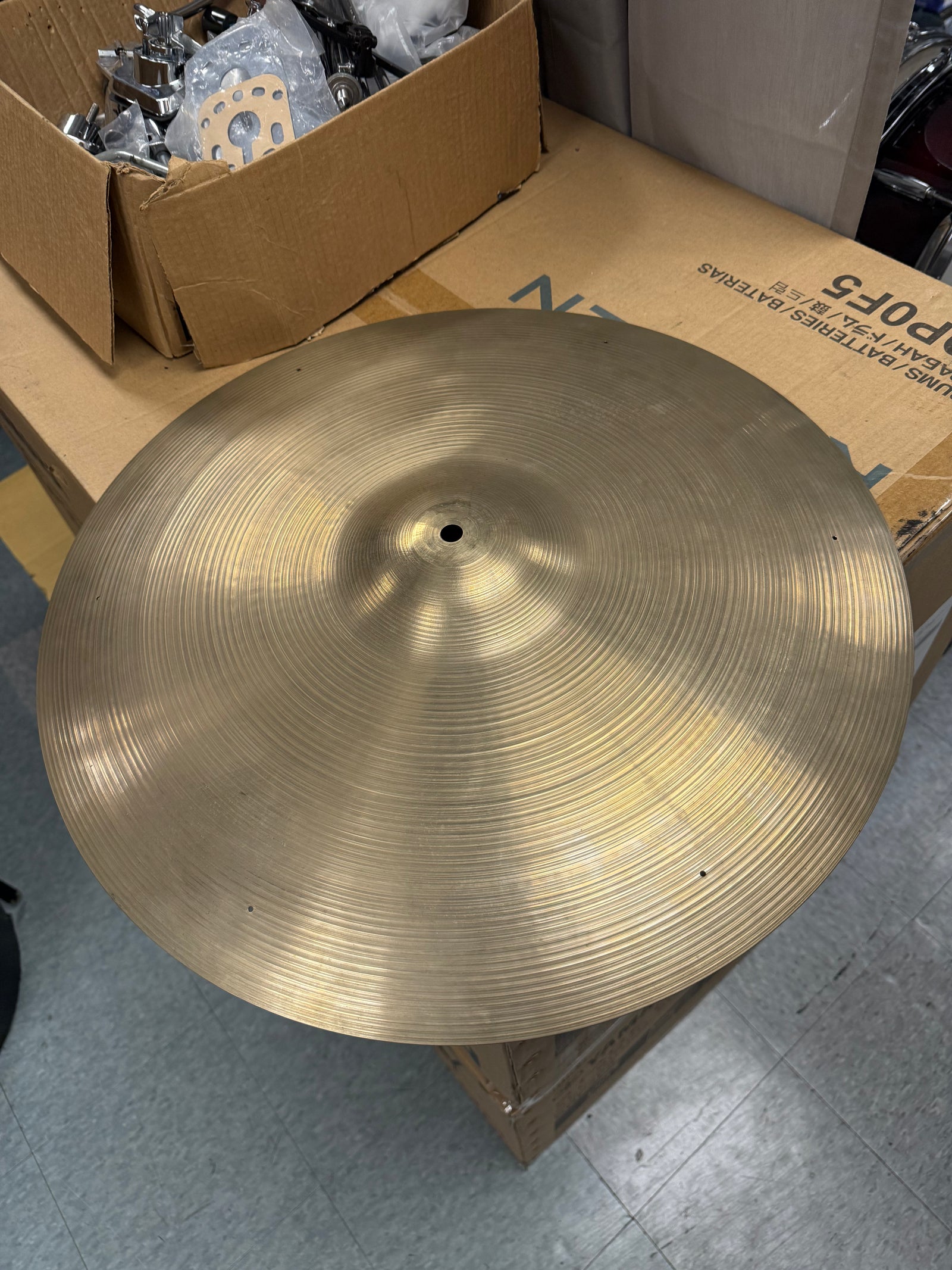 Zildjian 20” Ride Cymbal Artist Owned 2154