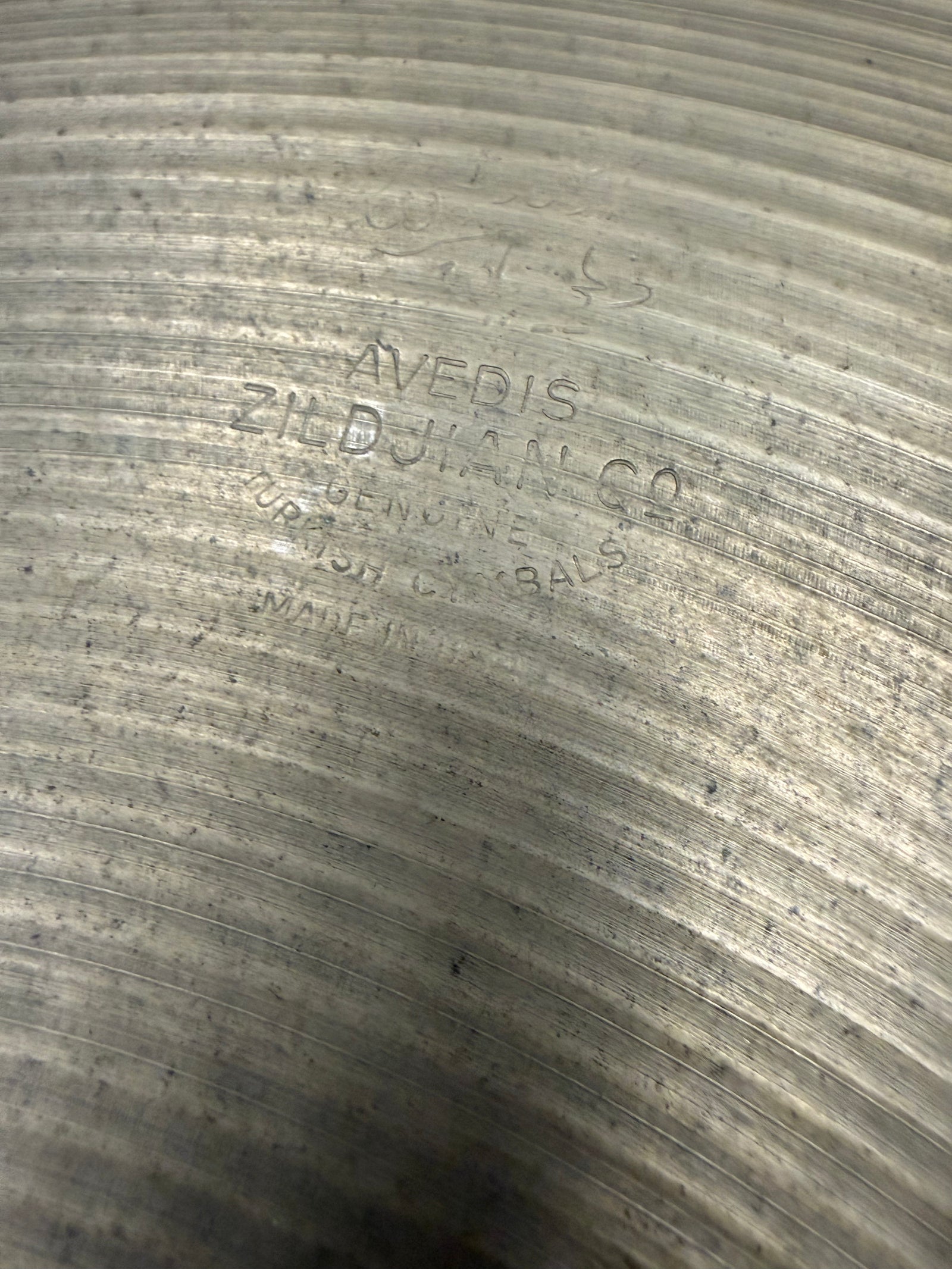 Zildjian 20” Ride Cymbal Artist Owned 2160