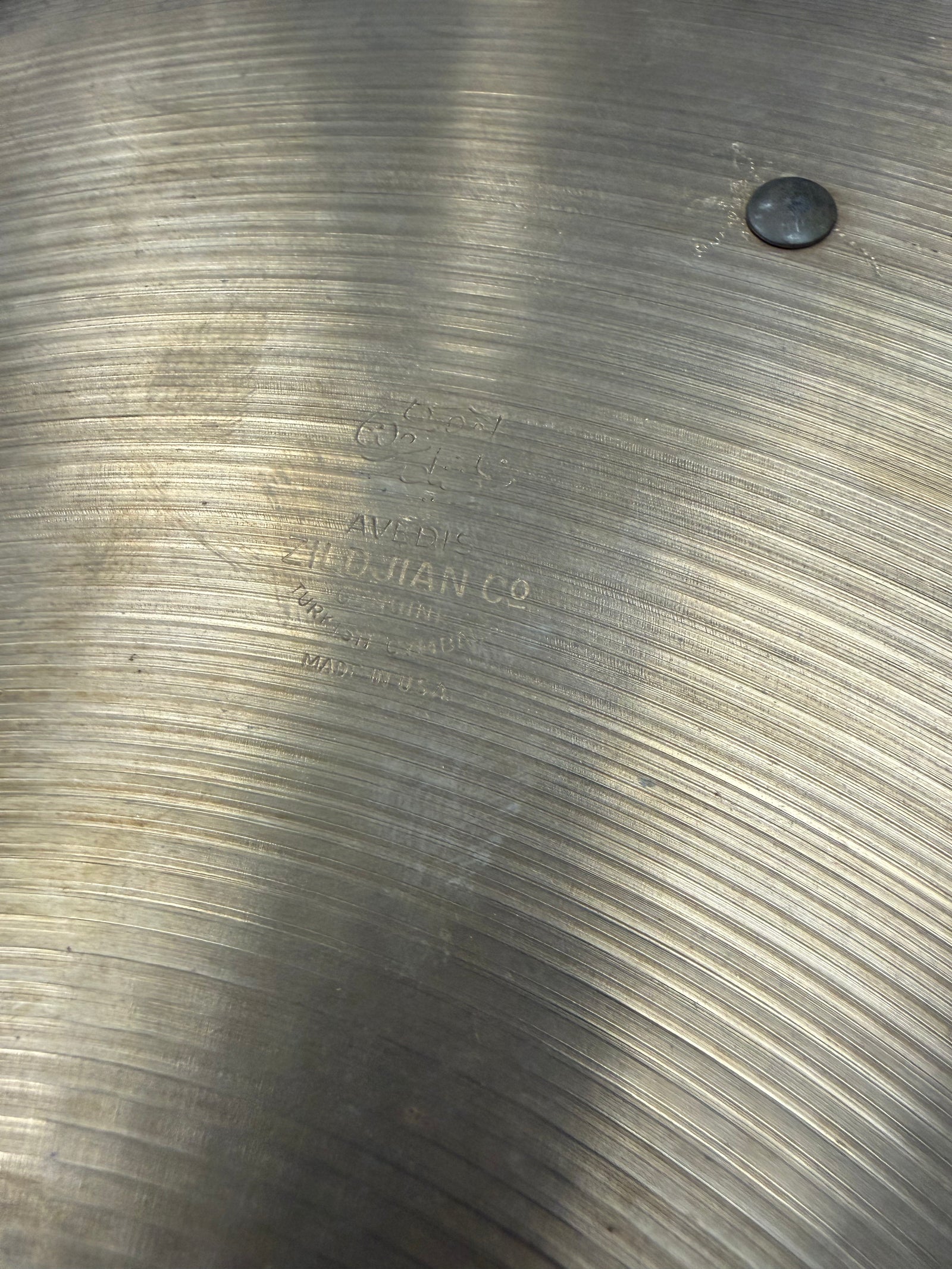 Zildjian 20” Ride Cymbal Artist Owned 2160 (Copy)