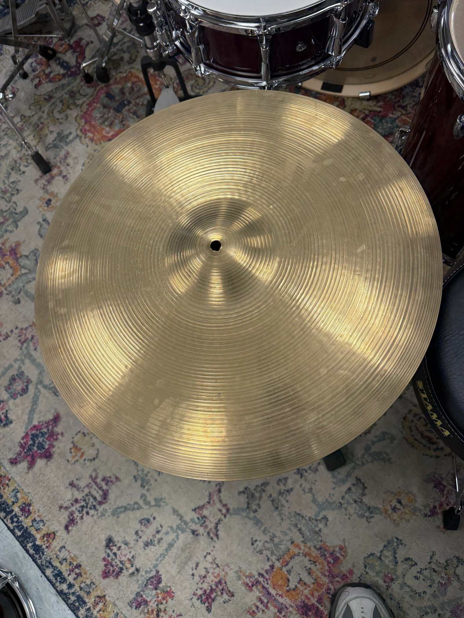 Zildjian 20” Ride Cymbal Artist Owned 2374