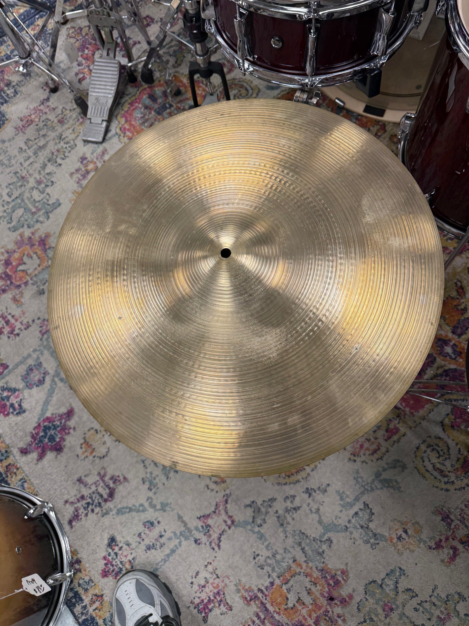 Zildjian 20” Ride Cymbal Artist Owned 2536