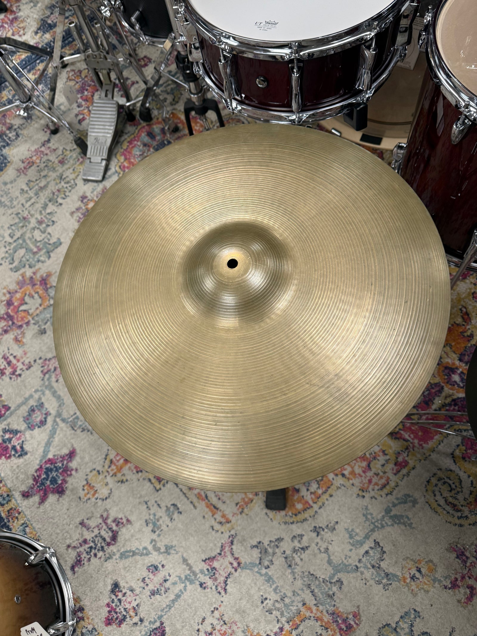 Zildjian 20” Ride Cymbal Artist Owned 2580