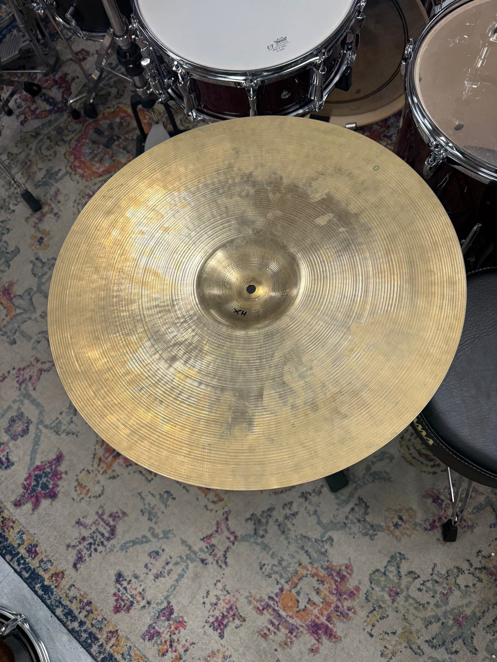 Zildjian 20” Ride Cymbal Artist Owned 2644