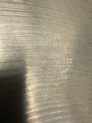 Zildjian 20” Ride Cymbal Artist Owned 2728