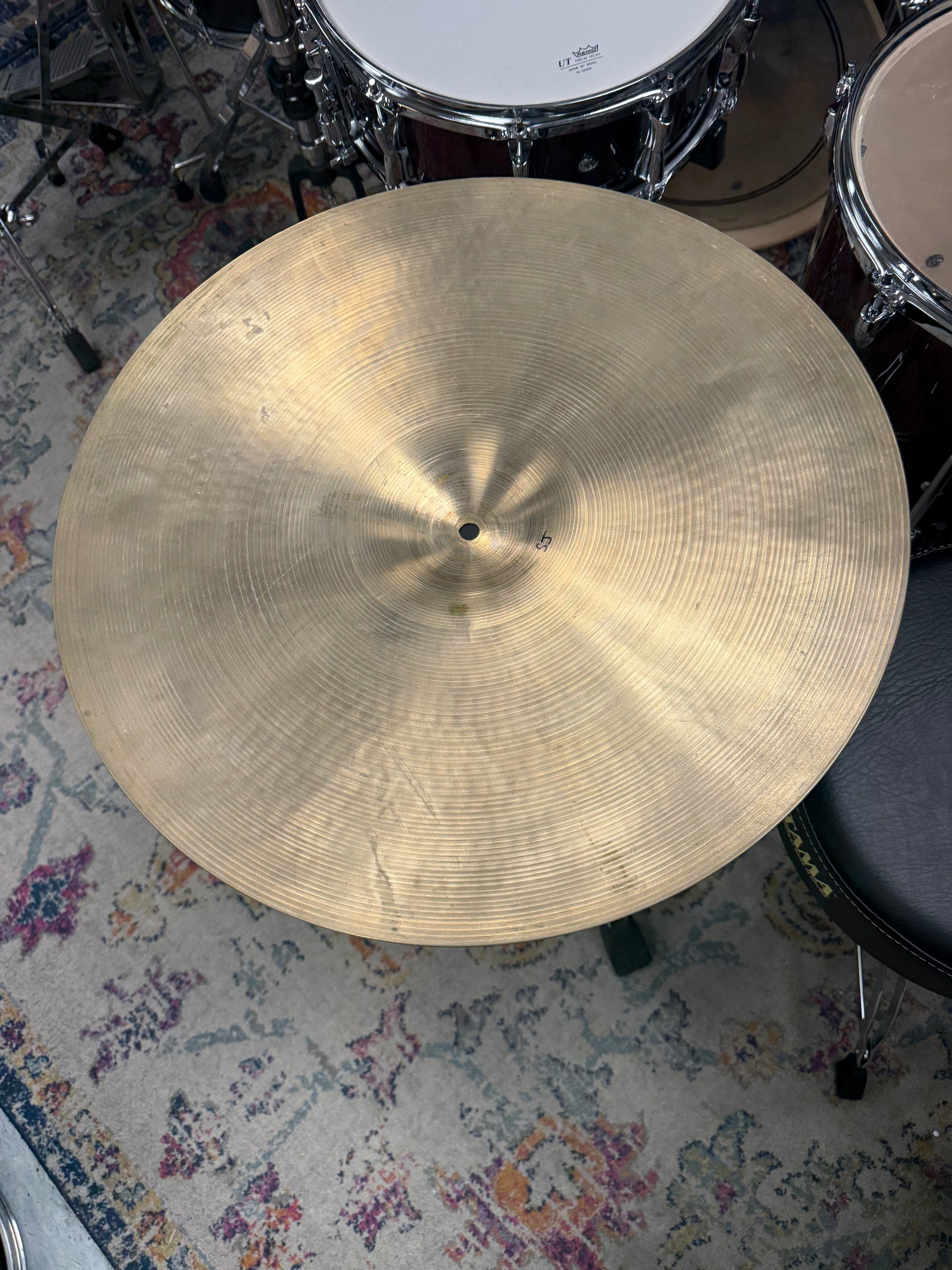 Zildjian 20” Ride Cymbal Artist Owned 2728