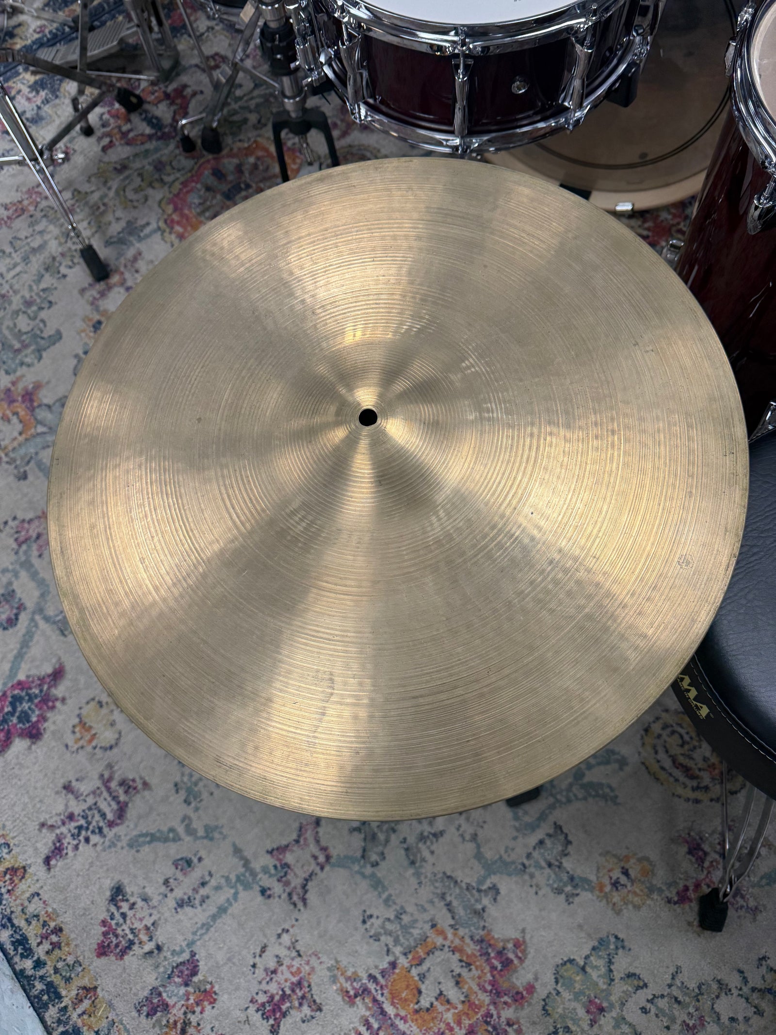 Zildjian 20” Ride Cymbal Artist Owned 2728