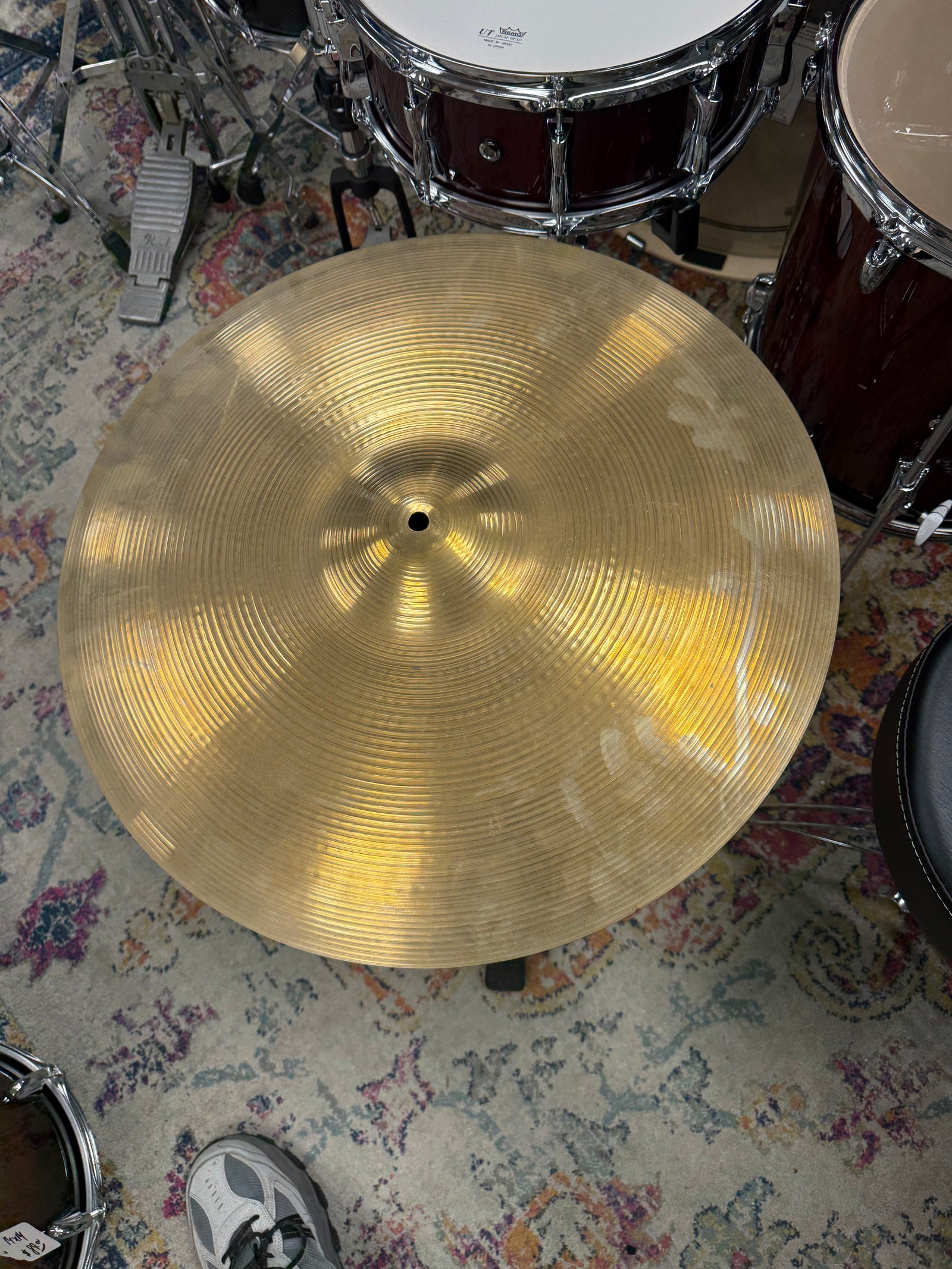 Zildjian 20” Ride Cymbal Artist Owned 2748