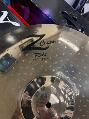 Zildjian 20” Z Custom ride cymbal