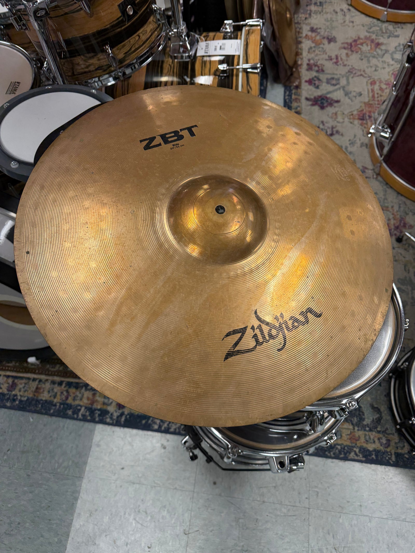 Zildjian 20” ZBT ride Cymbal