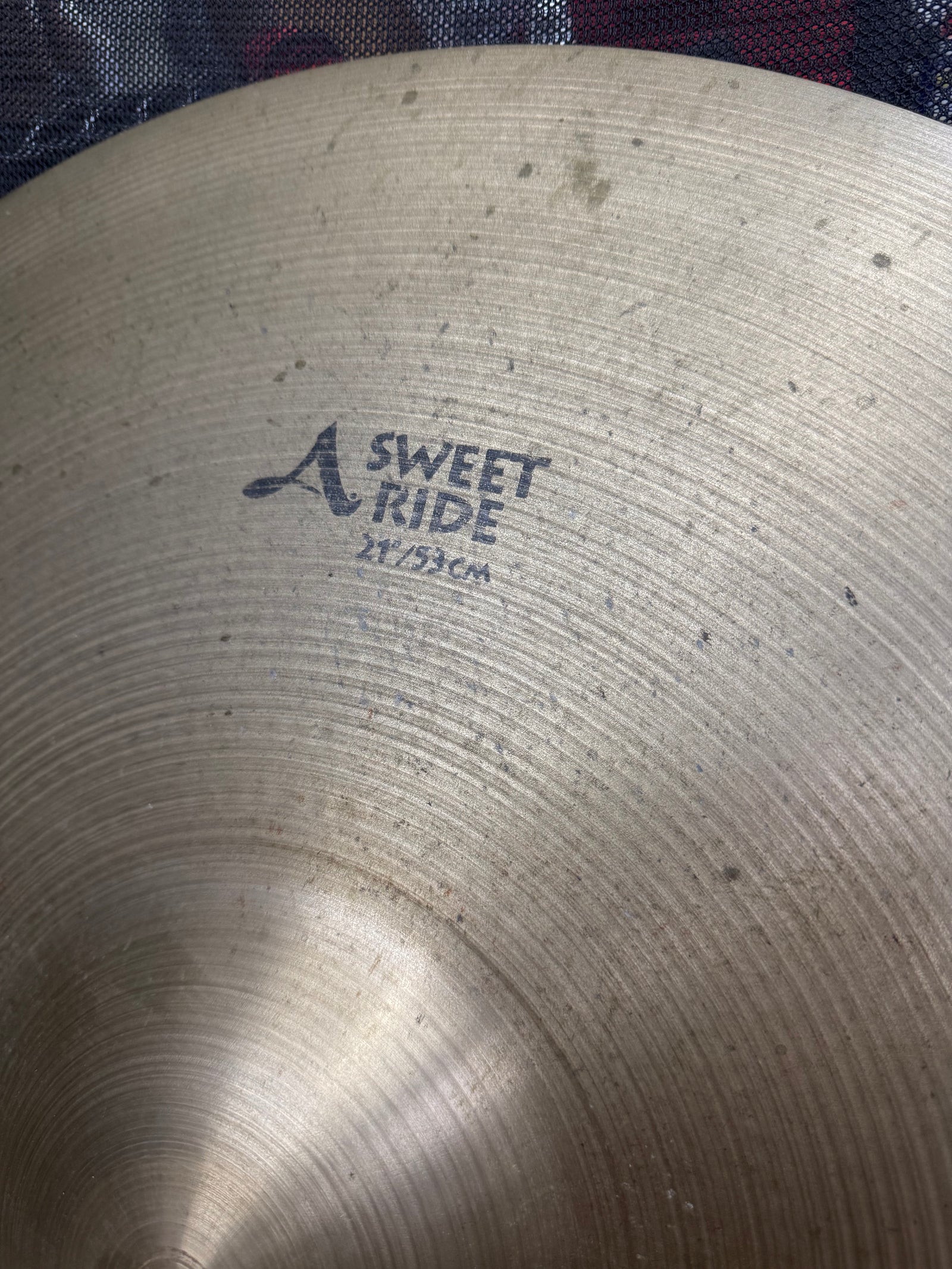Zildjian 21” A Sweet ride cymbal