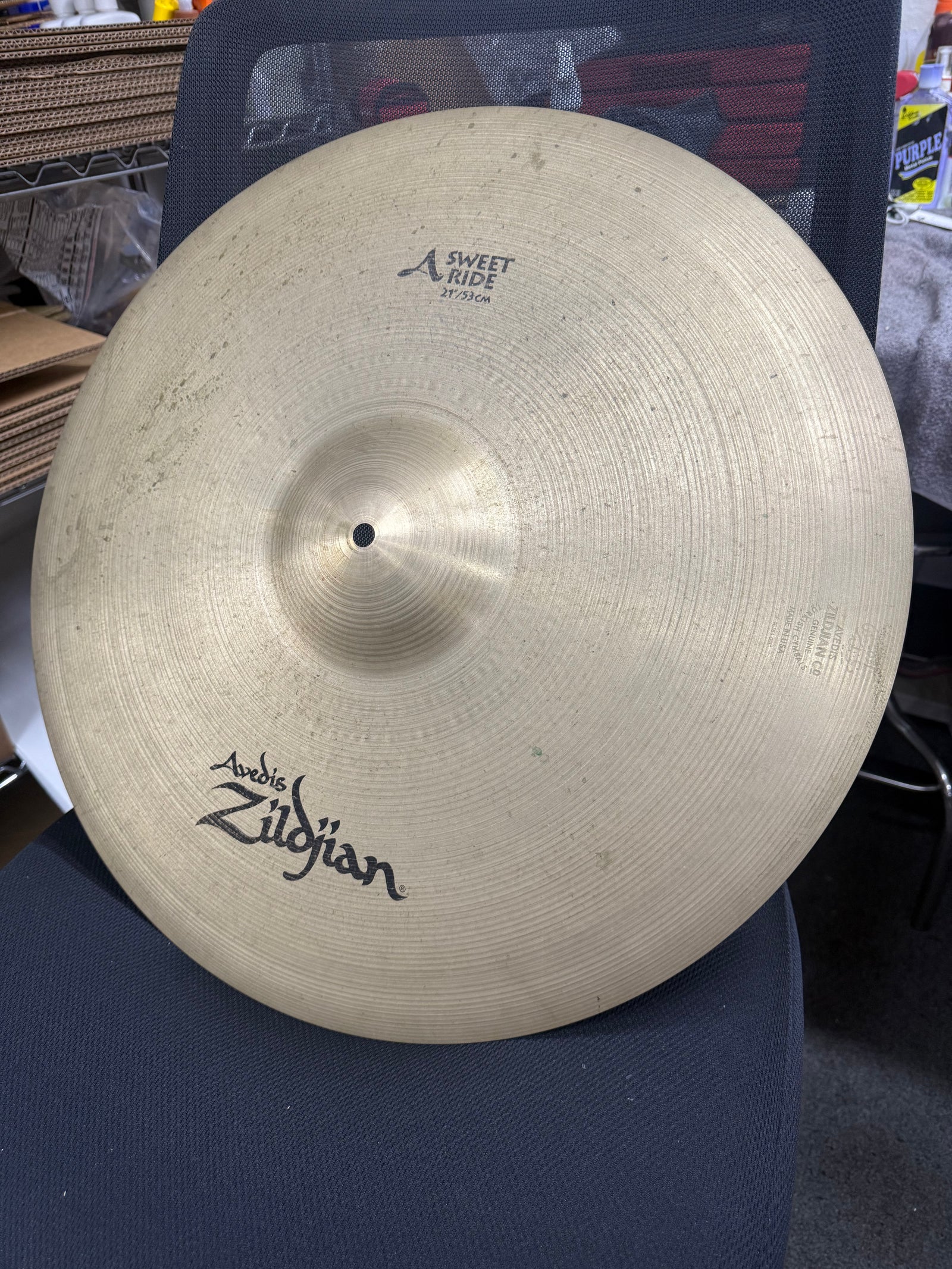 Zildjian 21” A Sweet ride cymbal