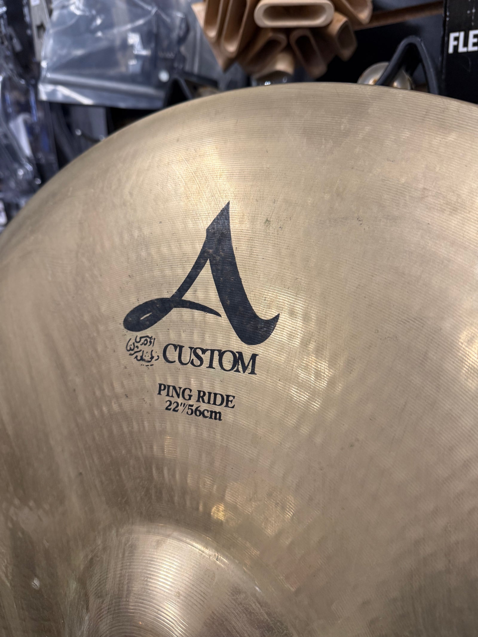 Zildjian 22” A Custom Ping Ride