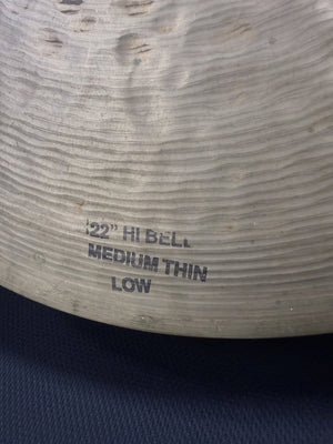 Zildjian 22” K Constantinople High Bell Medium thin low ride
