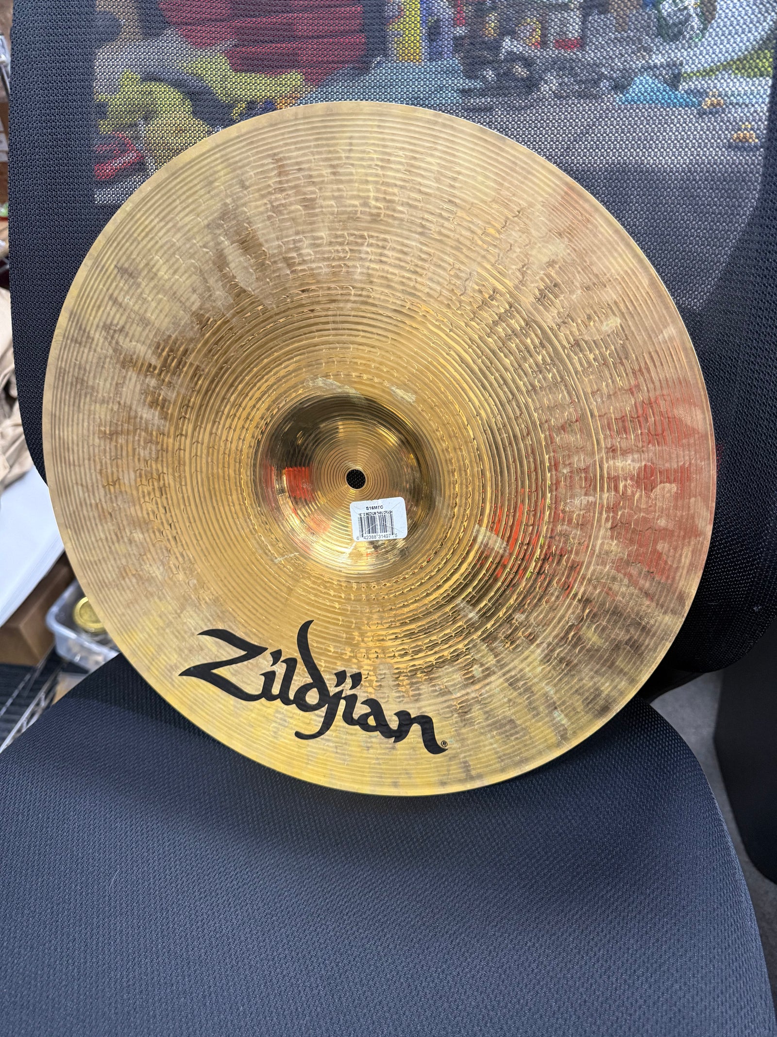 Zildjian S 16” Medium Thin Crash Cymbal