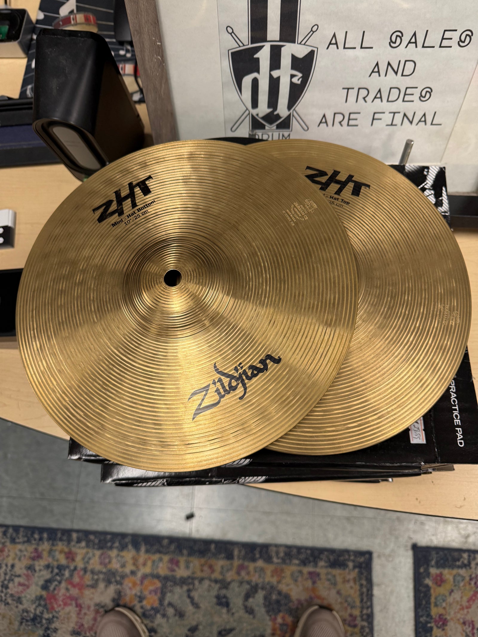 Zildjian ZHT 10” Mini hi hats