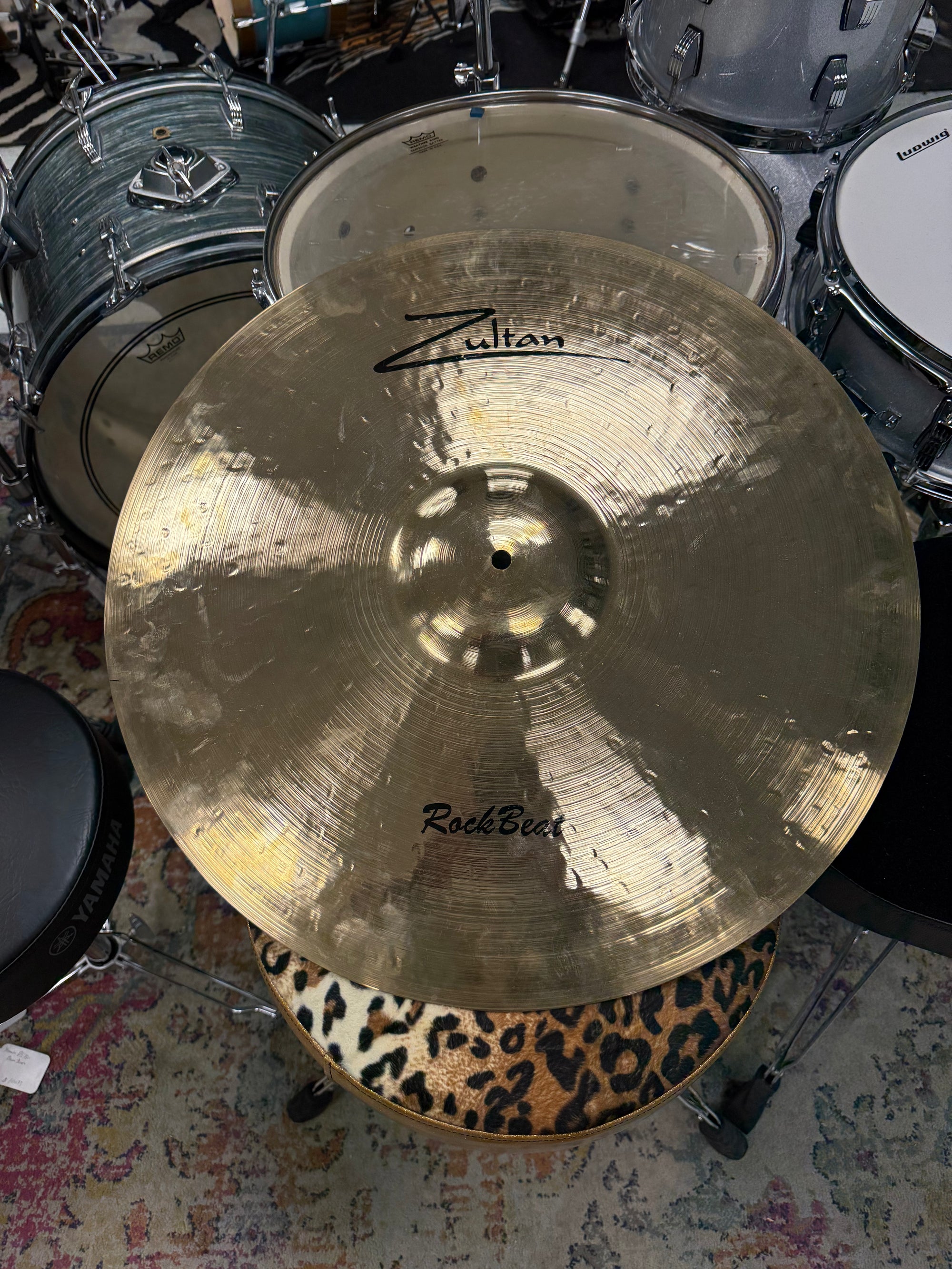 Zultan 22" Rock Beat Heavy Ride cymbal
