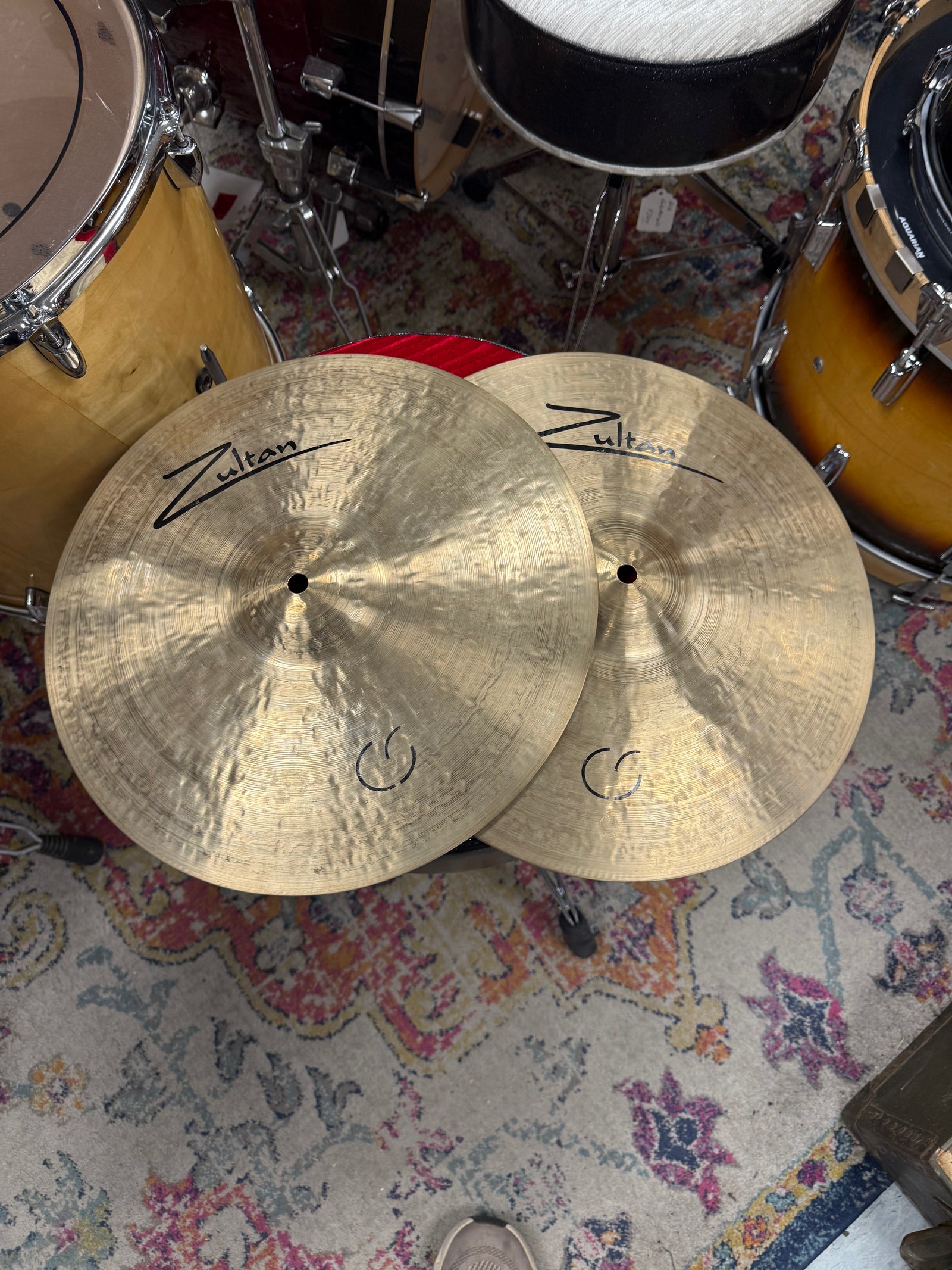 Zultan hi hats 14”