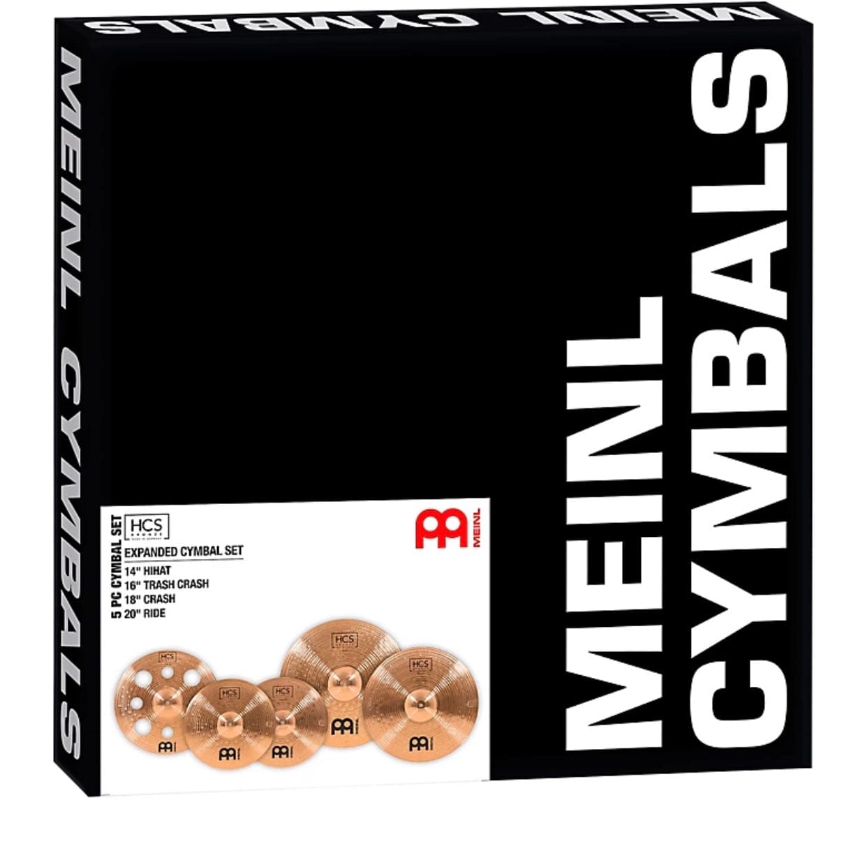 Meinl HCS Expanded Cymbal Set 20,18,16,14
