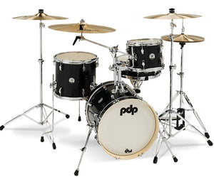 PDP New Yorker Black Sparkle Onxy Sparkle 4pc Drum Se