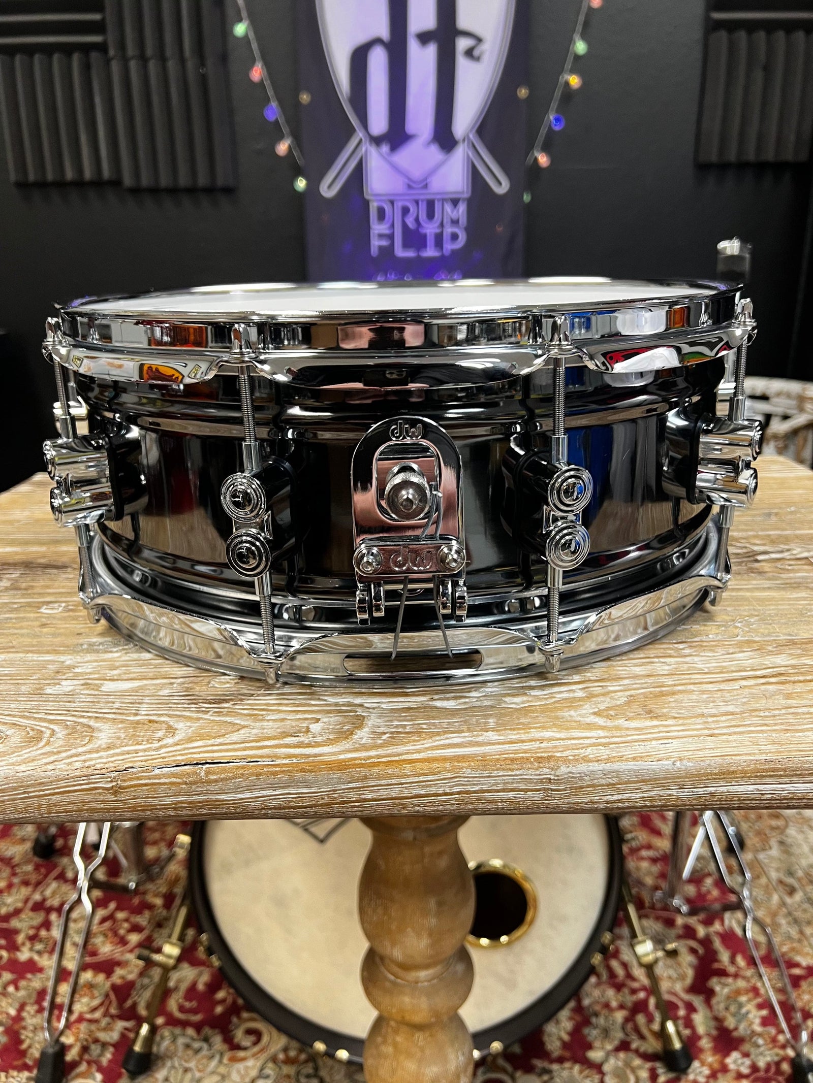 PDP Concept 14x5.5” Black Nickel over Steel Snare Drum