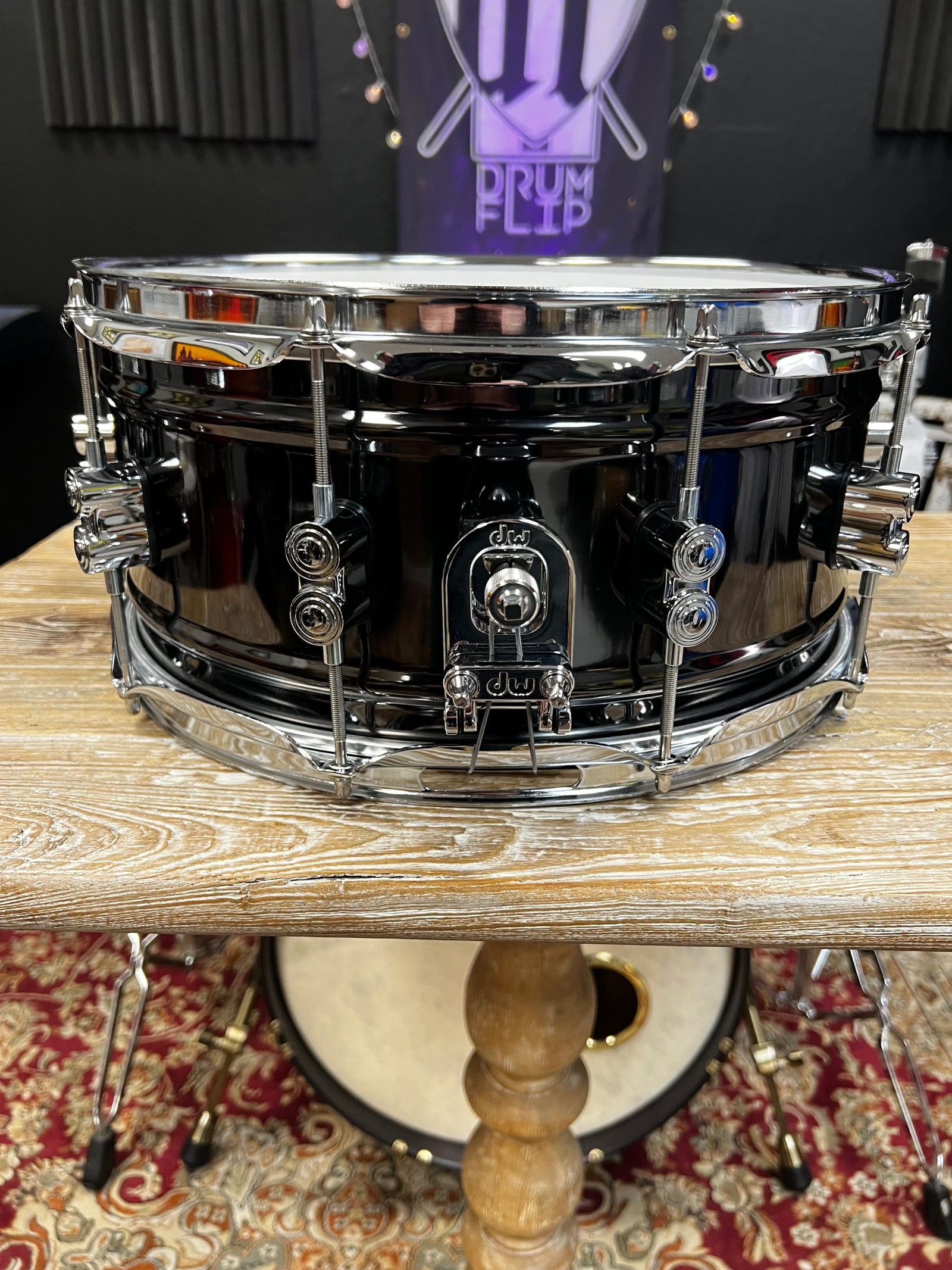 PDP Concept 14x6.5” Black Nickel over Steel Snare Drum